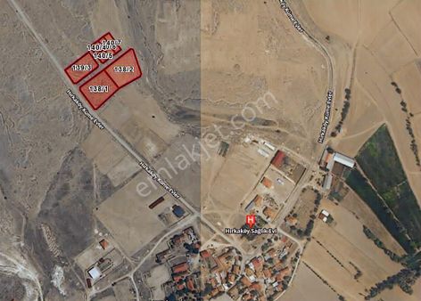 Afyon Başmakçı Hırkaköyde 455 M2 İmarlı Arsa