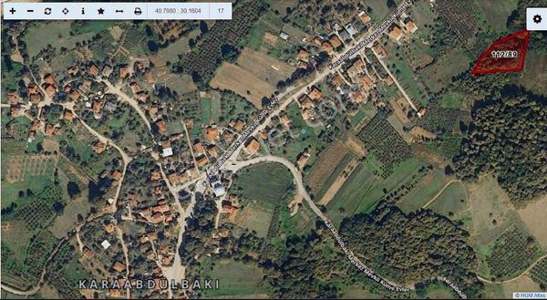 İzmit Karaabdulbaki Mah. 3439 M2 Satılık Arazi