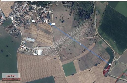 Setelden Balıkkesir Susurluk Kepeklerde Yatırımlık Tarla