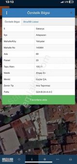 Adapazarı Ankara Caddesi Üzerinde Ticari İmarlı Arsa