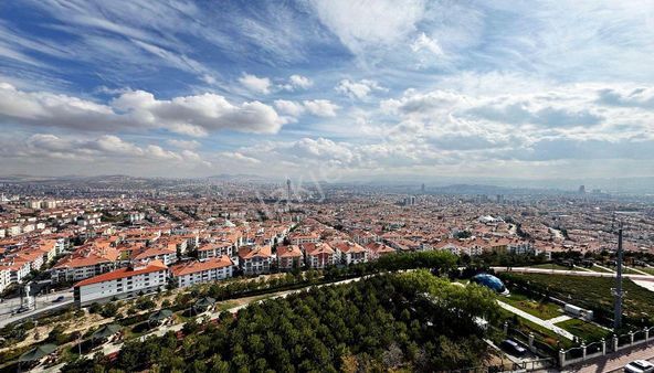 Ankarateras'da Ankara Manzaralı 7/24 Güvenlikli Sitede Kiralık Daire