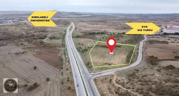 Kırklareli Merkez Camikebir'de Satılık 10,357 M2 Fırsat Arazi