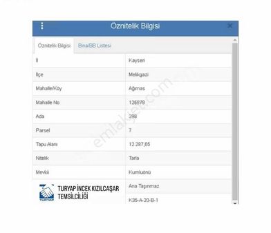 Yola Cephe Yatırımlık Muhteşem Konumda Tarla