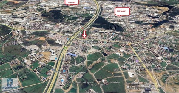 Orhanlı Emsalsiz 645 M2 Cadde Cepheli Düz Giriş 3e Gayrimenkul