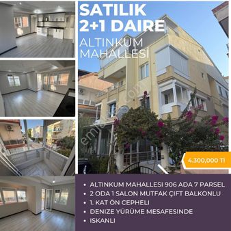 Didim Altınkum Avcılar Çukuru Mevki Ara Kat Ön Cephe 2+1 Daire