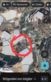 Antalya Alanya İmamlıda Satılık Tarla 900 M2a