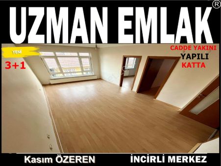 Uzman Emlak'dan İncirli Merkezde Yunusemre Cadde Yakını Orta Katta Yapılı 3+1 Daire