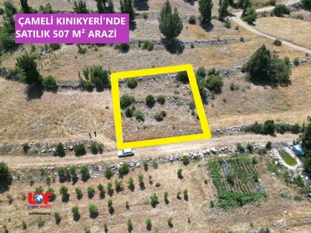 🦋lobby Fortis'ten Satılık Çameli Kınıkyeri'nde 507 M² Resmi Yolu Olan Arazi🦋