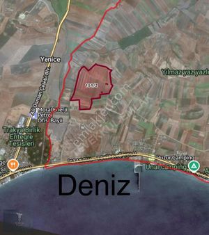 Tekirdağ Marmaraereğlisi Çeşmeli De Deniz Manzaralı Kelepir Arsa