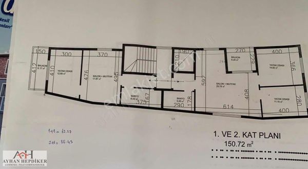 Adapazarı Merkez Ozanlarda 1+1 Yerden Isıtmalı Sıfır Daire