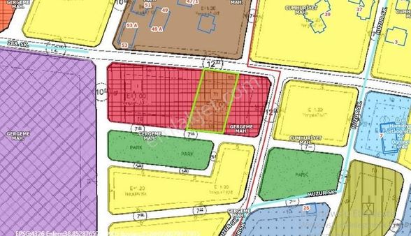 Bünyan Gergeme'de ''1784mk'' Ticari Parsel Satılık