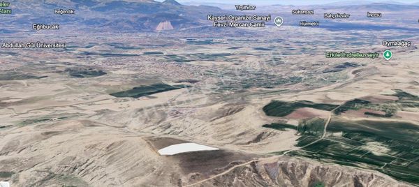 Erkilet Tepe De Yatırımlık Full Manzaralı 17 Dönüm Arsa