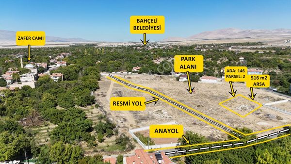 E.gökal Bahçeli 516 M2 Arsa Yazlık Bölgesi Yatırım ! Uygun !