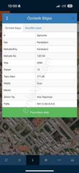 Yavuz Emlak Tan Satılık Parsel 50mt Yola İkinci