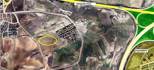 Eskişehir Yoluna Yakın Tek Tapu 500 M2 Villa Arsası