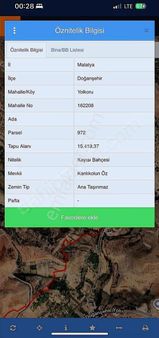 Burhan Kıran'dan Doğanşehir 'de Satılık Kayısı Bahçesi