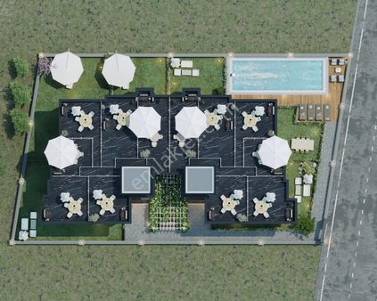 18 Dairelik Havuzlu Lüks Proje – Yerden Isıtmalı, Kombi Hediyeli, Bahçeli Ve Teraslı Daireler