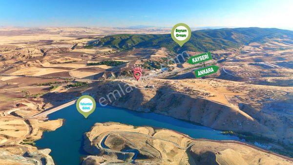 Gölbaşı'nda Orman Manzaralı Göle Komşu İmarlı Arsa