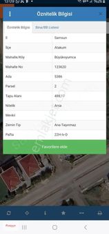 Pamuklu Bulvarına 2. Parsel Deniz Manzaralı Satılık Arsa