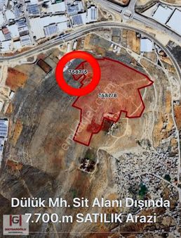 Dülük Mh. Sit Alanı Dışında Kalan 7.695.m Satılık Arazi
