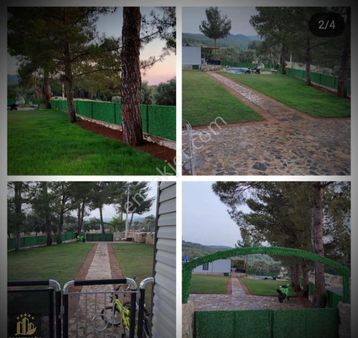 Muğla Milas'da Satılık İçinde Prefabrik Ev Bulunan Tarla