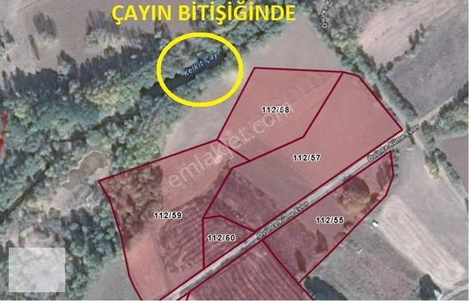 Köse'ye 10dk. Karayolunun Yanı Başında, Çayın Kenarında Arazi