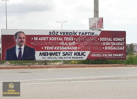 Oğuzeli Direkli Çiftliğe Hayvancılığa Bağevine Tarıma Uygun
