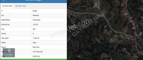 Muğlanın Gözdesi Dokuzçamda İmara Sınır Tarla