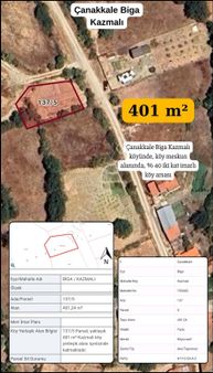 Biga Kazmalı'da İmarlı Arsa