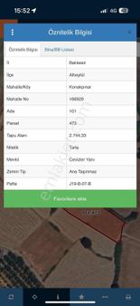 Altıeylül Konakpınar'da Satılık Fırsat Arazi
