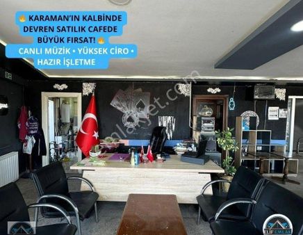 🔥 Karaman’ın Kalbinde(ismet Paşada)devren Satılık Cafede Büyük Fırsat! 🔥
