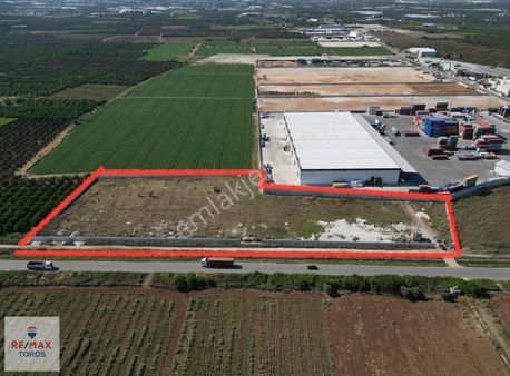 Remax Toros'tan Bekirde Yolunda Kiralık Açık Depolama Alanı