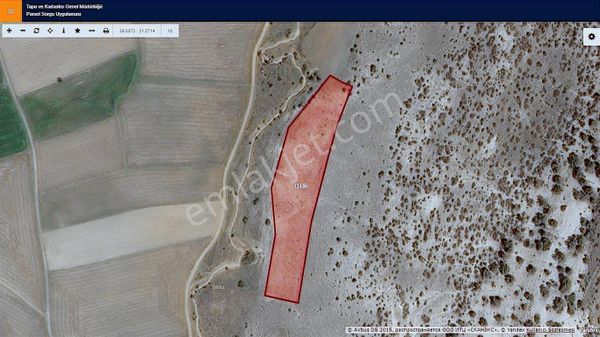 Başkan Emlaktan Satılık Alpu Büğdüz Köyünde 9.540 M2 Tarla