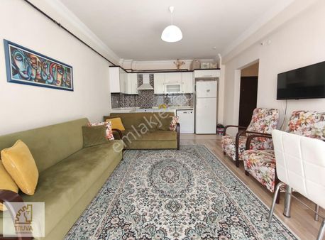 Truva/nazım Demirci'den Havuzlu Sitede Eşyalı Kiralık 1+1 Daire