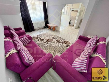 17 Eylül'de Ful Eşyalı Bahçeli 2+1 Satılık Daire