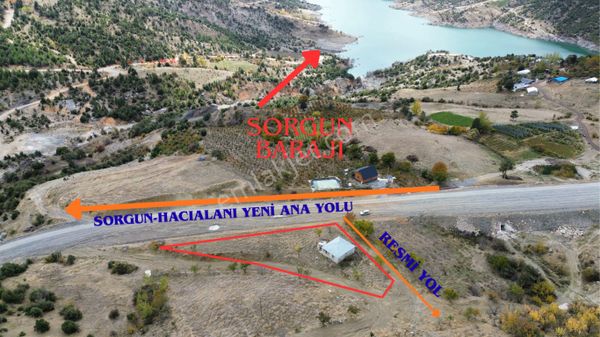 Sorgun'da Full Baraj Manzaralı 1 Dönüm Arsa!!