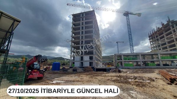 Yahşelli'de Projeden Havuzlu 1+1 Satılık Daire