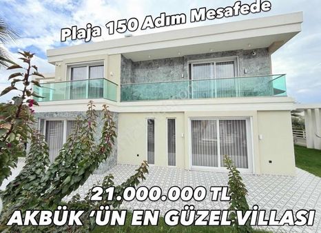 Denize Sadece 150 Adım Tam Müstakil 3+1 Eşyalı Sıfır Villa