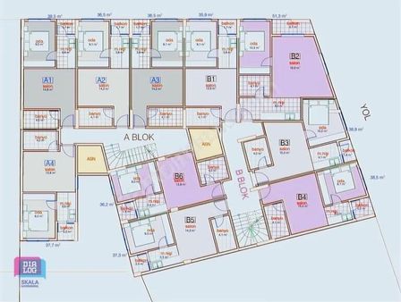 Bursa Nilüfer Alaaddinbey'de %30 Peşinatla 1+1 Satılık Daireler