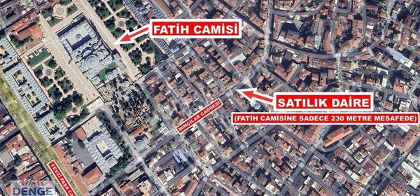 Fatih'in En Büyük Satılık Çatı Dubleks Dairesi