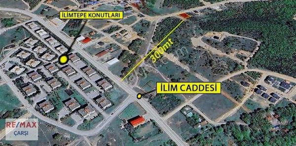 Remax Çarşı'dan İlimtepe Mahallesin'de 1475 M2 Satılık Arsa