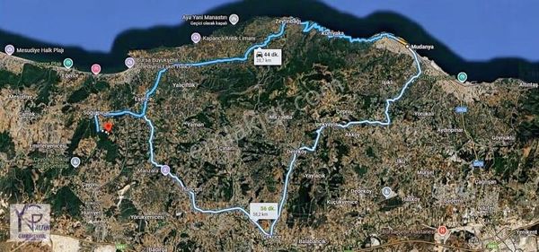 Yng Altından Bursa Mudanya Esencede Yatırımlık Satılık Tarla