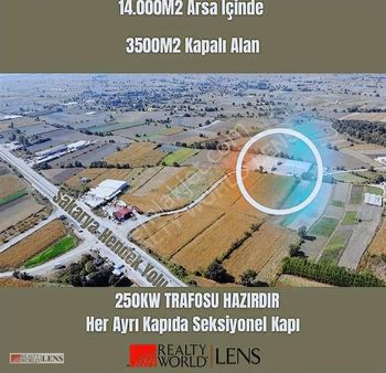 14000 M2 Arsa İçide Kiralık Lojistik Ve Depolama Tesisi