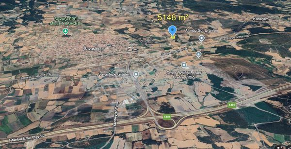 ▓ Rw Liva'dan ▓ Savaştepe Cumhuriyet Mah.de Satılık 5100 M2 Tarla