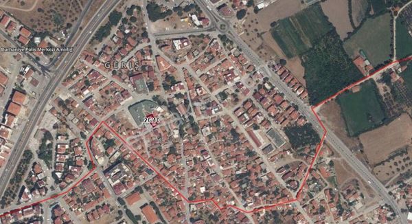 Balıkesir Burhaniye Geriş Mahallesinde 3 Kat İmarlı Kat Karşılığı Arsa