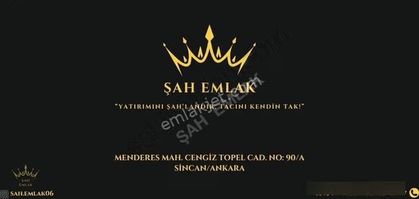 Şah Emlak'tan Andiçen Mah'de 12.cadde 100 Metre 2+1 Y.giriş