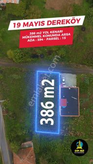 Evim-nur'dan Dereköy Mh 386m2 Mükemmel Konumda Fırsat Arsa