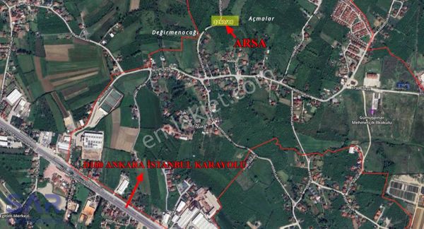 Düzce Gümüşpınar Mh. İmarlı Müstakil Satılık Arsa