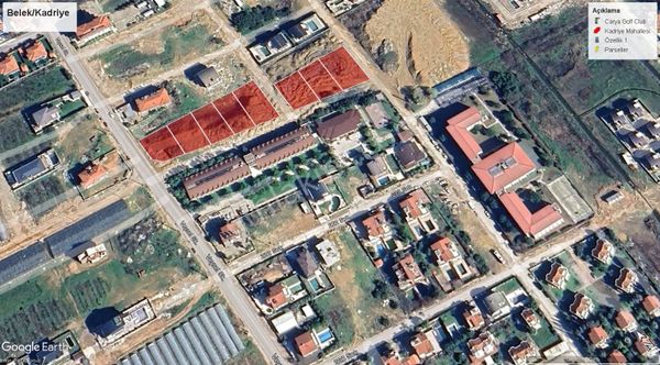 Kadriye Bölgesinde Tehvide Uygun Yatırımlık İmarlı Arsalar