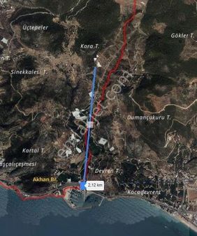 Alanya Elikesikde Deniz Manzaralı 573 M2 Tarla